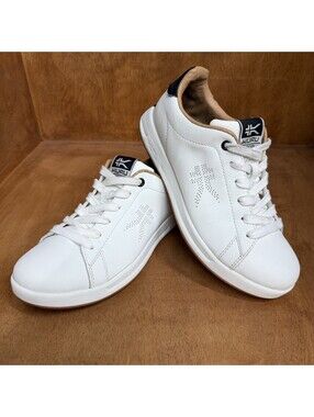 Kuru Roam Classic Court Womens Size 7.5 M White Athletic Leather Shoes Sneakers